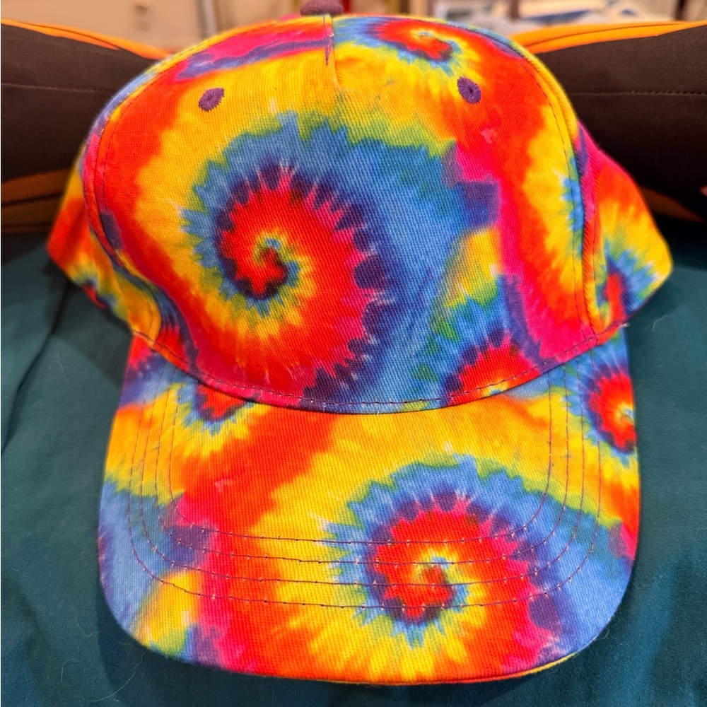 Colorful Tie-Dye Cap
